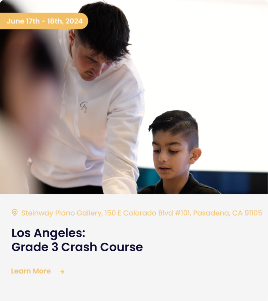 Los Angeles Grade 3 Crash Course event